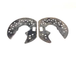 Front Brake Rotor Rock Guards 2005 Suzuki Eiger 400 LTA400F 4x4 Auto 3175