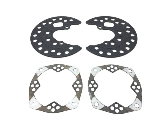 Front Brake Rotor Rock Guards 2020 Yamaha YFZ450RSE 3173