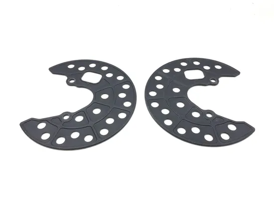 Front Brake Rotor Rock Guards 2020 Yamaha YFZ450RSE 3173