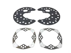 Front Brake Rotor Rock Guards 2020 Yamaha YFZ450RSE 3173