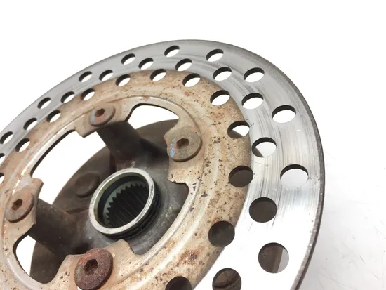 Front Wheel Hub with Rotor B 2004 Yamaha Rhino 660 YXR660FA 4x4 3151