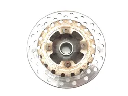Front Wheel Hub with Rotor B 2004 Yamaha Rhino 660 YXR660FA 4x4 3151