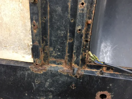 Complete Bed Assembly 2004 Yamaha Rhino 660 YXR660FA 4x4 3151 x