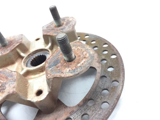 Front Wheel Hub with Rotor A 2006 Kawasaki Brute Force 650 KVF650F 4x4i 3169