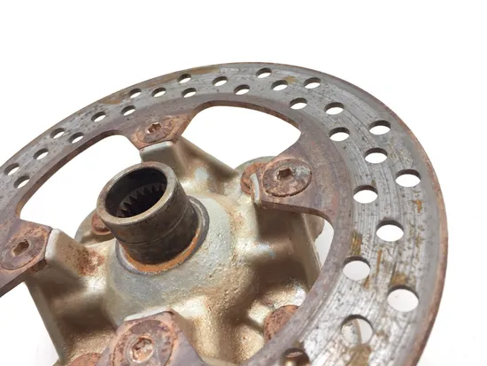 Front Wheel Hub with Rotor A 2006 Kawasaki Brute Force 650 KVF650F 4x4i 3169