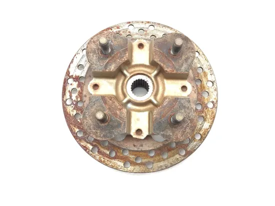 Front Wheel Hub with Rotor B 2006 Kawasaki Brute Force 650 KVF650F 4x4i 3169