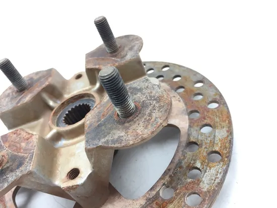 Front Wheel Hub with Rotor B 2006 Kawasaki Brute Force 650 KVF650F 4x4i 3169