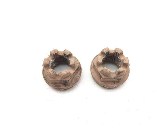 Front Wheel Hub Spindle Castle Nuts 2006 Kawasaki Brute Force 650 4x4i 3169