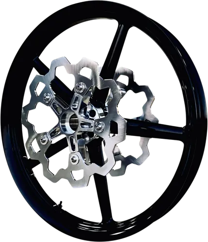 Lyndall Enforcer 1pc Front Brake Rotor 11.8in. Silver