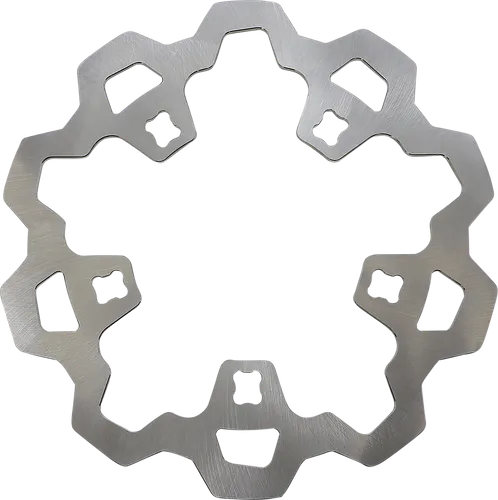 Lyndall Enforcer 1pc Front Brake Rotor 11.8in. Silver