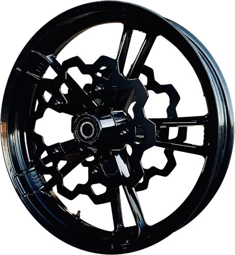 Lyndall Enforcer 1pc Front Brake Rotor 11.8in. Black