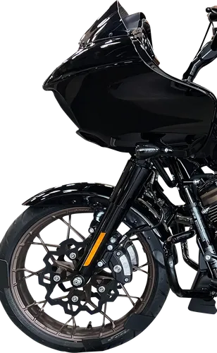 Lyndall Enforcer 1pc Front Brake Rotor 11.8in. Black