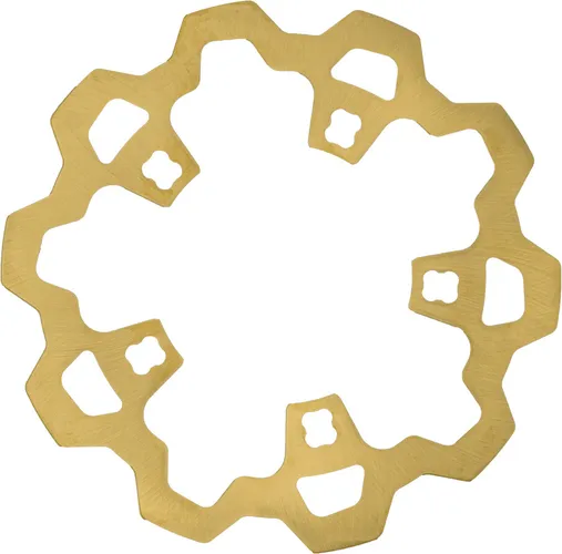Lyndall Enforcer 1pc Front Brake Rotor 11.8in. Gold