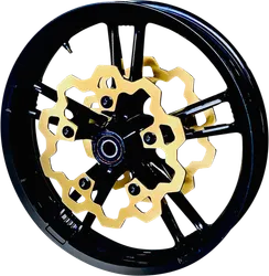 Lyndall Enforcer 1pc Front Brake Rotor 11.8in. Gold