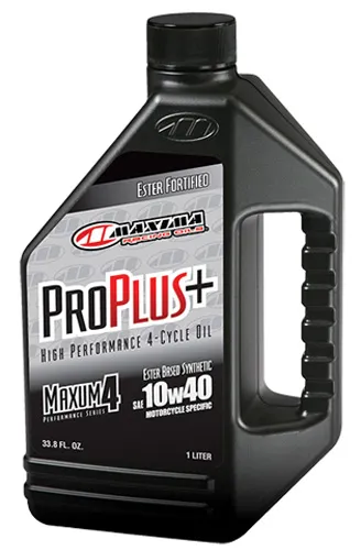 Maxima Pro Plus Synthetic 4T 10W40 Engine Motor Oil 1 Quart Liter