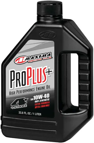 Maxima Pro Plus Synthetic 4T 10W40 Engine Motor Oil 1 Quart Liter
