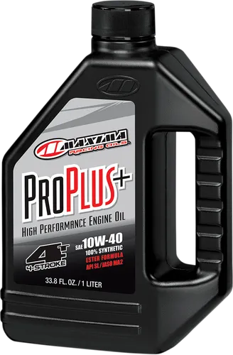 Maxima Pro Plus Synthetic 4T 10W40 Engine Motor Oil 1 Quart Liter