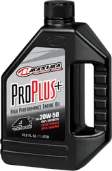 Maxima Pro Plus Synthetic 4T 20W50 Engine Motor Oil 1 Quart Liter