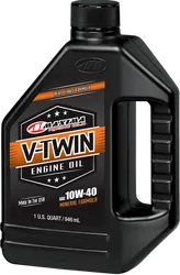 Maxima V Twin Mineral 10W40 Engine Motor Oil 1 Liter Quart
