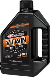 Maxima V Twin 60W Mineral Engine Motor Oil 1 Quart Liter