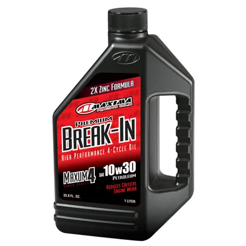 Maxima Premium Break In 10W30 Mineral 4 T Engine Motor Oil 1 Liter Quart