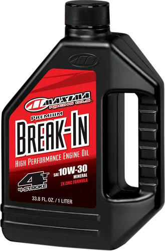 Maxima Premium Break In 10W30 Mineral 4 T Engine Motor Oil 1 Liter Quart