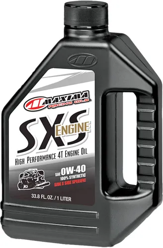 Maxima UTV SXS Synthetic 0W40 4T Engine Motor Oil 1 Liter Quart