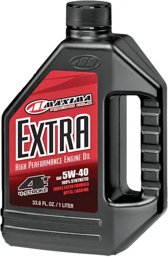 Maxima Extra High Performance 5W40 Synthetic 4T Engine Motor Oil 1 Liter Quart