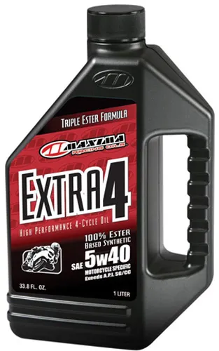 Maxima Extra High Performance 5W40 Synthetic 4T Engine Motor Oil 1 Liter Quart
