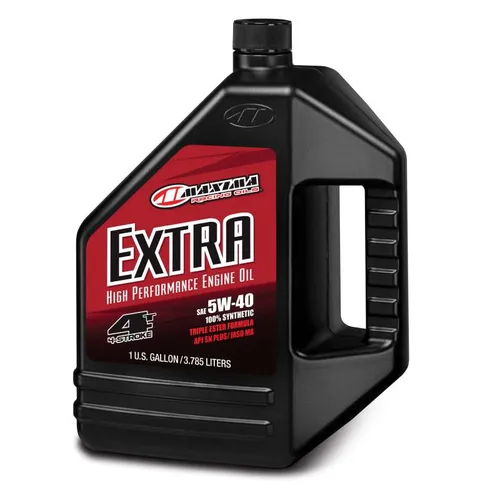Maxima Extra High Performance 5W40 Synthetic 4T Engine Motor Oil 1 Gallon
