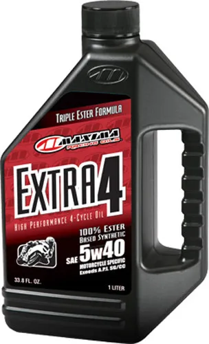 Maxima Extra High Performance 5W40 Synthetic 4T Engine Motor Oil 1 Gallon