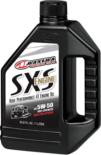 Maxima Synthetic UTV SXS Engine Motor Oil 5W50 1 Liter Quart
