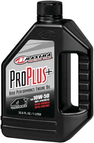 Maxima Pro Plus Synthetic 4T 10W50 Engine Motor Oil 1 Quart Liter