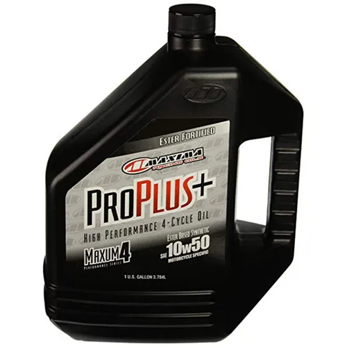 Maxima Pro Plus Synthetic 4T 10W50 Engine Motor Oil 1 Gallon