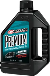 Maxima Premium High Performance 4T 10W30 Mineral Engine Motor Oil 1 Liter Quart