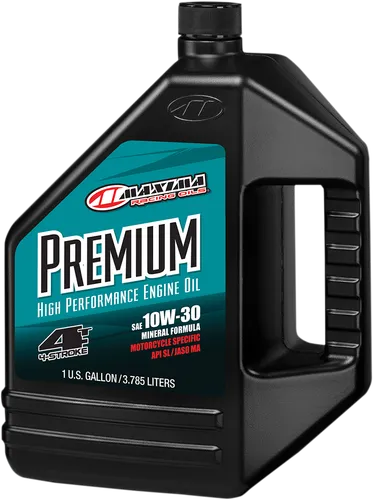 Maxima Premium High Performance 4T 10W30 Mineral Engine Motor Oil 1 Gallon