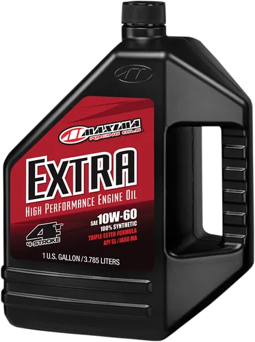 Maxima Extra High Performance 10W60 Synthetic 4T Engine Motor Oil 1 Gallon