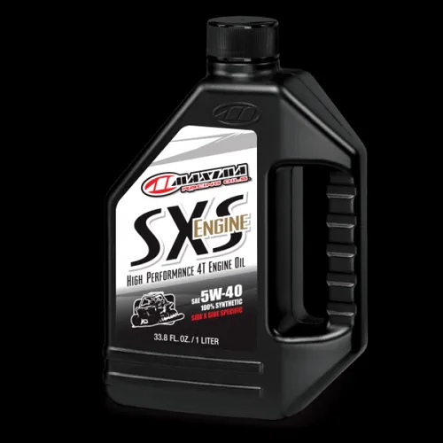 Maxima Synthetic UTV SXS Engine Motor Oil 5W40 1 Liter Quart