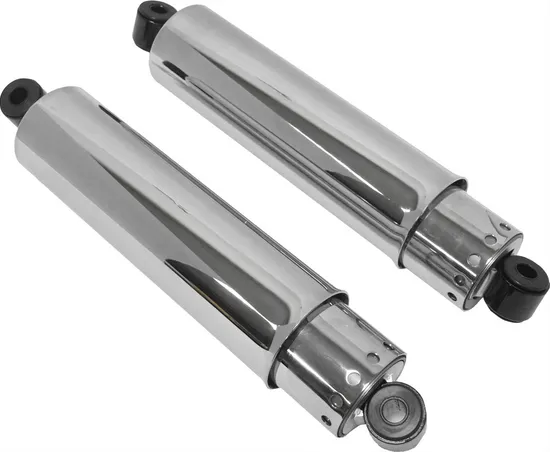 Harddrive Chrome 13.5in. Shocks w Full Long Cover Shroud