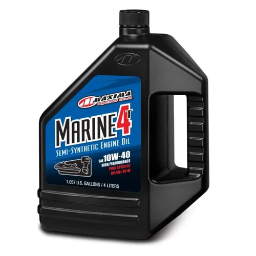 Maxima Marine Synthetic Blend 4 Stroke Engine Motor Oil 10W40 1 Gallon