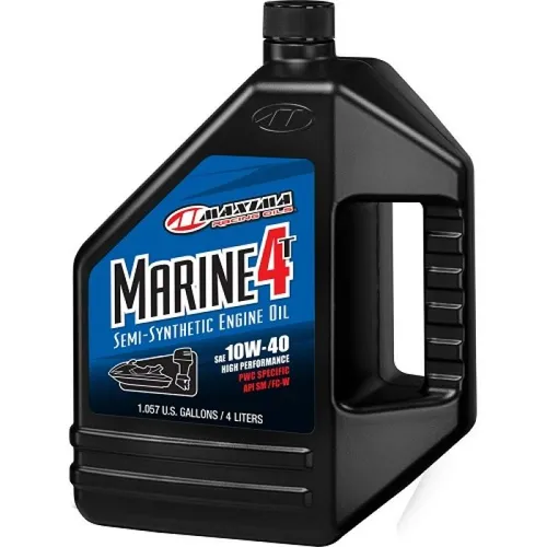 Maxima Marine Synthetic Blend 4 Stroke Engine Motor Oil 10W40 1 Gallon