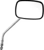 Harddrive Chrome OE Style 8in Side Mirror ea