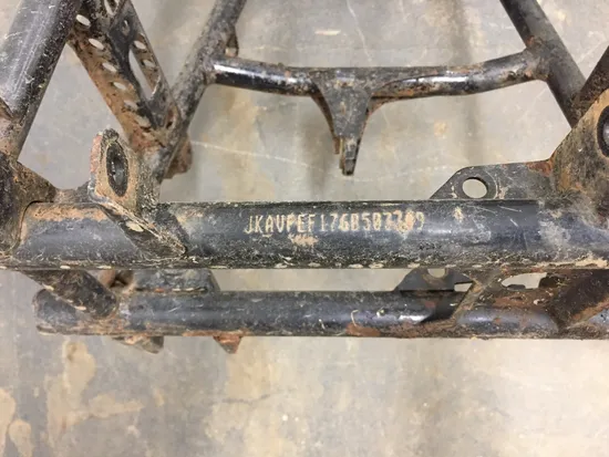 Frame Chassis 2006 Kawasaki Brute Force 650 KVF650F 4x4i 3169 x