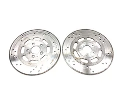 Left Right Front Brake Disc Rotors Set 1987 Harley Electra Glide FLHTC 3172
