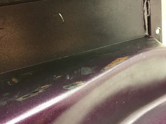 Gas Tank Fuel Petrol 1987 Harley-Davidson Electra Glide Classic FLHTC 3172 x