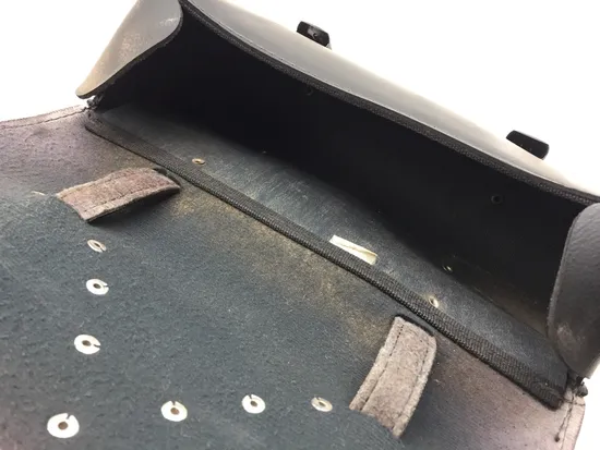 Leather Storage Bag 1987 Harley-Davidson Electra Glide Classic FLHTC 3172 x