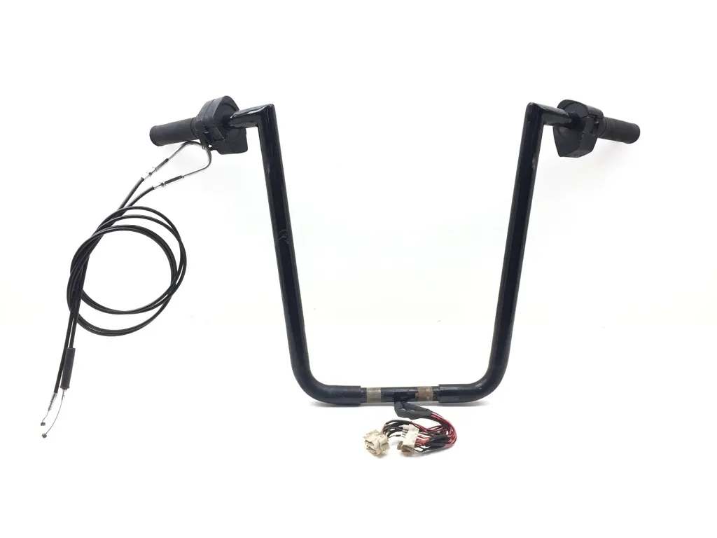 18.5 In Aftermarket Handle Bars w Cables 1987 Harley Electra Glide FLHTC 3172x