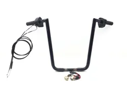 18.5 In Aftermarket Handle Bars w Cables 1987 Harley Electra Glide FLHTC 3172x
