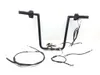 18.5 In Aftermarket Handle Bars w Cables 1987 Harley Electra Glide FLHTC 3172x