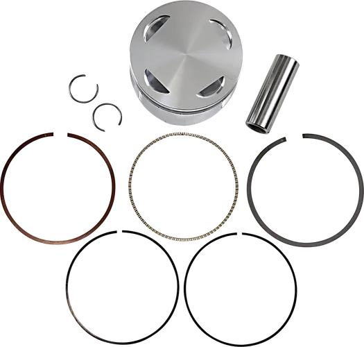 JE Piston Kit Rings Pins Round 2mm OB 102mm Bore 10.5:1